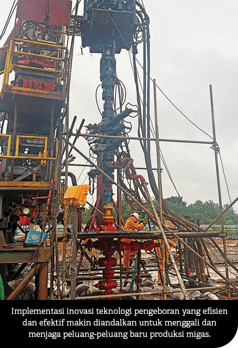 Implementasi inovasi teknologi pengeboran yang efisien dan efektif makin diandalkan untuk menggali dan menjaga peluan...