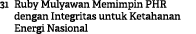 31 Ruby Mulyawan Memimpin PHR dengan Integritas untuk Ketahanan Energi Nasional