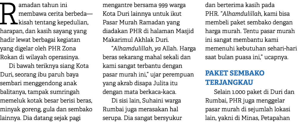 Ramadan tahun ini membawa cerita berbeda—kisah tentang kepedulian, harapan, dan kasih sayang yang hadir lewat berbaga...