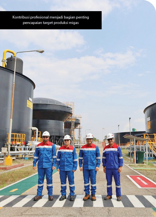 Kontribusi profesional menjadi bagian penting pencapaian target produksi miga