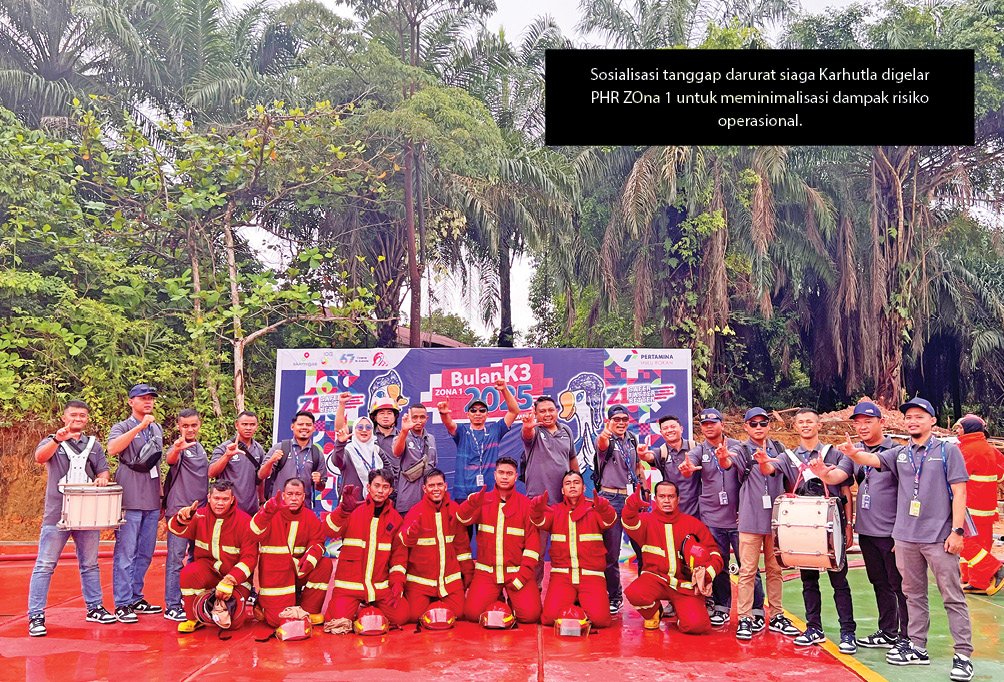 Sosialisasi tanggap darurat siaga Karhutla digelar PHR ZOna 1 untuk meminimalisasi dampak risiko operasional