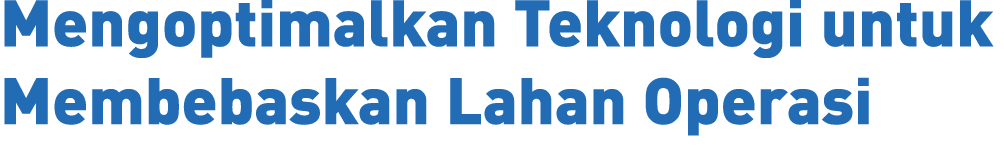 Mengoptimalkan Teknologi untuk Membebaskan Lahan Operasi 