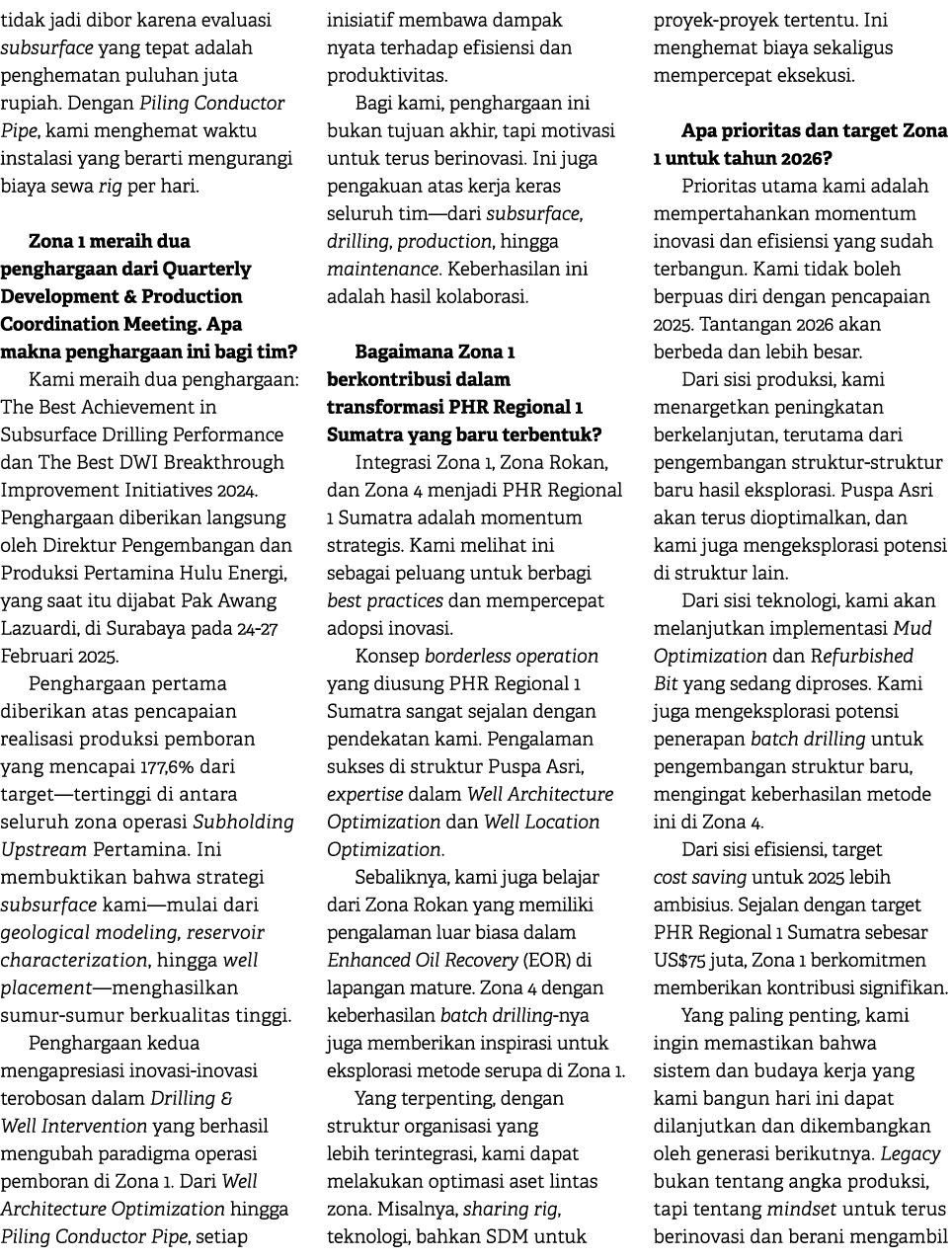 tidak jadi dibor karena evaluasi subsurface yang tepat adalah penghematan puluhan juta rupiah. Dengan Piling Conducto...
