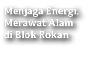 Menjaga Energi, Merawat Alam di Blok Rokan