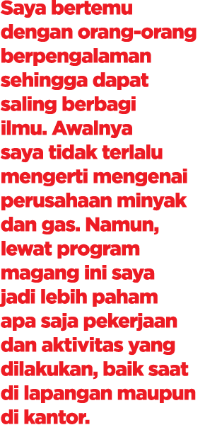 Saya bertemu dengan orang orang berpengalaman sehingga dapat saling berbagi ilmu. Awalnya saya tidak terlalu mengerti...