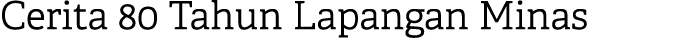 Cerita 80 Tahun Lapangan Minas